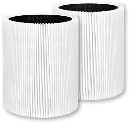 Confezione da 2 filtri di ricambio 311, compatibile con purificatore d'aria Blueair Blue Pure 311, filtro HEPASilent e a carbone attivo…