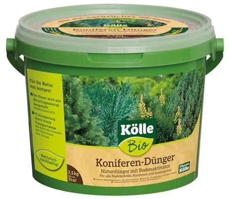 Kölle Bio Koniferendünger, 2,5 kg Eimer