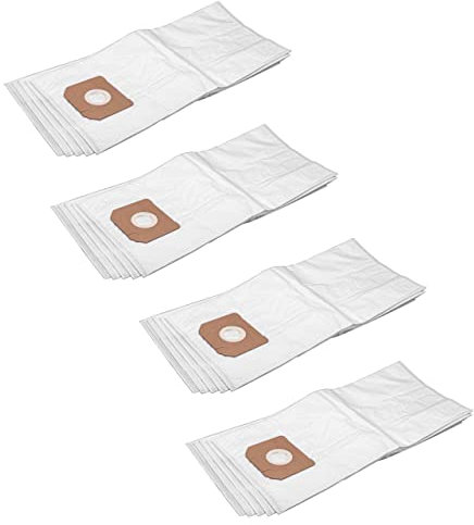vhbw 20x sacs compatible avec Würth ISS 35-S, ISS 45-M ISS 55-S aspirateur - microfibres non tissées, blanc