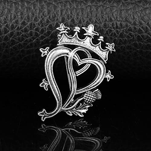 HCMA Outlander Broche Chardon Noeud Celtique Kilt Broche Broche écossais National Fleur Broches Femmes Hommes Viking Nordique Bijoux