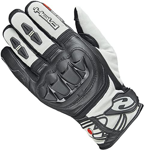 Held Sambia 2in1 Evo Leder-/Textilhandschuh kurz – Gore-Tex – Schwarz