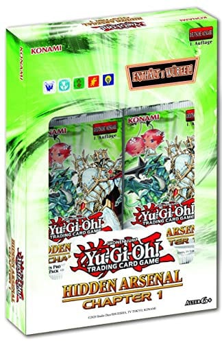 TCG Yugioh - Hidden Arsenal: Chapter 1 - Deutsch - 1. Auflage - OVP + 1 Ultra Pro Toploader