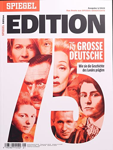 SPIEGEL EDITION 1/2022 75 große Deutsche
