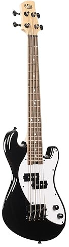 U-Bass Solid Body 4-String, Jet Black, Fretted, with Bag