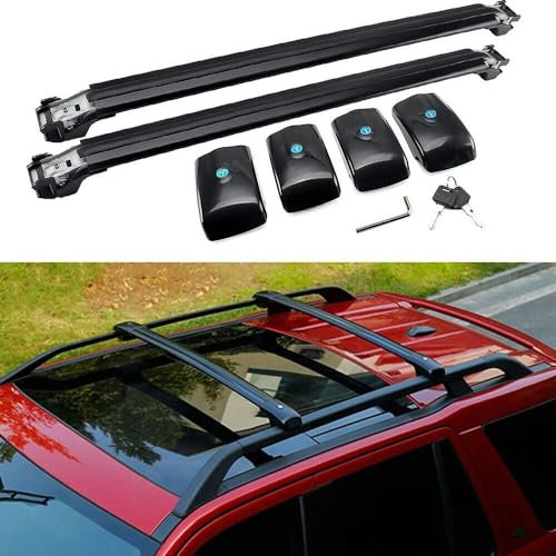 2 barre trasversali da tetto con serratura per Jeep Renegade 2015-2021