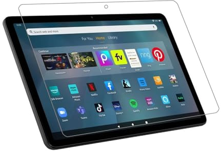 Lobwerk 2X Schutzglas Folie für Amazon Fire Max 11 2023 13. 11 Zoll Tablet Display Schutz Displayglas