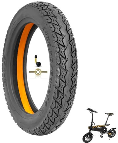 BaiWon 50/64-254 Fahrradreifen, 14 Zoll 14x2,50 Guter Anti-Rutsch-Fahrrad-Ersatzreifen Leicht zu Installieren Entfernen Sie Fahrradreifen für Kinderfahrräder Fahrrad Ersatzteile