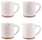 Table Passion - Coffret de 4 mugs Jaspe 35 cl beige