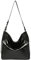 Liebeskind Berlin CHUDY PAPER TOUCH CRINKLE Hobo M, black M