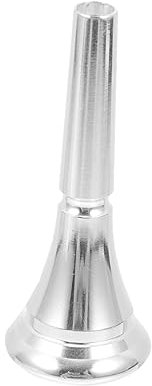 BESTonZON Hornmund Aus Versilbertem Messing Für Waldhorn Robust Und Langlebig Glatte Oberfläche Leicht Zu Reinigen Und Einfach Zu Verwenden