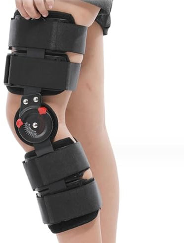 YUNYHAO Rodillera Con Bisagra OP Posterior Para Niños, Inmovilizador De Rodilla ROM Con Estabilizador Lateral, Rodillera Médica Infantil Para Lesiones De Rotura De Ligamentos De Rodilla