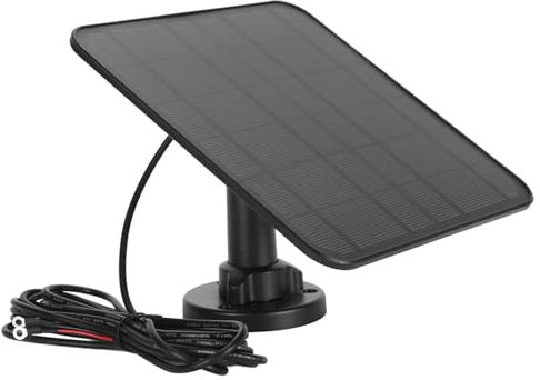 Solarpanel für Türklingel, 12W Solarpanel Ladegerät für Nest, Doorbell 2K Kamera, Ring Video Doorbell 2, Doorbell 3, Video Doorbell 3+, Doorbell 4 Plus, IP66 Wasserdicht