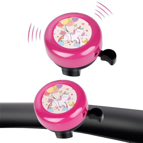 LightBeacon Campanello Bici Bambina, Campanello Bici Bambino, Campanello per Bicicletta, Mini Campanello per Bicicletta Scooter Triciciclo Come Regalo per Compleanni Natale Giornata dei Bambini