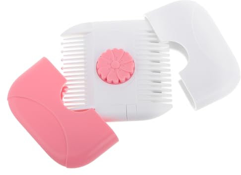 FOMIYES Tondeuse À Cheveux 2 En 1 Pour Femme - Tondeuse À Pointes Fourchues Et Ciseaux À Effiler Outil De Coupe De Cheveux À Usage Domestique Avec Peigne Design