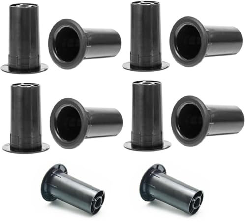 SUMMITDRAGON 10Pcs Altoparlanti Port Tube Subwoofer Bass Reflexes Tubo Bass Woofer Box Port Tube Vent Car Speaker Port Tubi di Ricambio
