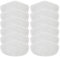 Washable Mop Rags Compatible with Polti Kit Vaporetto PAEU0332 Steam Vacuum Cleaner Microfibre Mops Cloth Replacement Parts Accessories(12pcs)