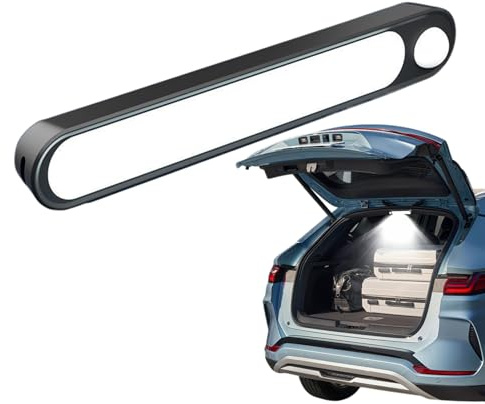 Éclairage de Coffre LED, Éclairage Rechargeable pour Voitures et Camions, Plafonnier USB à LED pour Intérieur Auto et Bagagerie