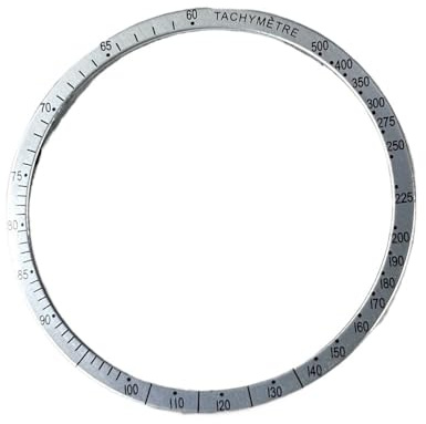 XTINKOPW 1 Stück VK63 Gehäuse Aluminiumlünette Uhr(Silver)