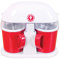 Global Gizmos Ice Cream/Sorbet Maker ~ Double Tub Cup ~ 54010, Plastic