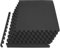 ProsourceFit Unisex-Erwachsene Exercise Puzzle Mat 0.75 & 1, Black-3/4, 3/4 inch-24 Sq Ft-6 Tiles
