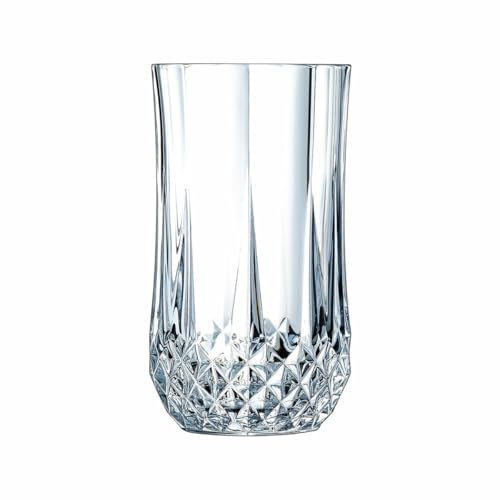 Cristal d'Arques CreaTable, 23226, Serie Longchamp ECLAT, 6-er Set Longdrinkgläser 36 cl