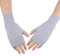 Winter Handschuhe Fingerlose, Damen Halb Fingerlose Handschuhe, Gestrickte Halb Fingerlose Fäustlinge, Warm Fingerhandschuhe Fingerlos…