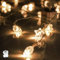 Lichterkette Sterne, von myCozyLite, LED Lichterkette mit Batterie, 40 Warmweiße Sternen, Blinken, für Kinderzimmer, Geburtstag, Wand, Urlaub, Dekoration, 5m