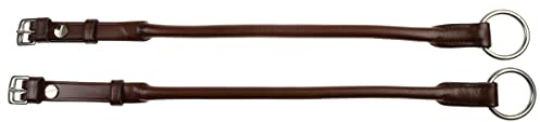 Collegiate Cheltenham Gag Cheek Pieces IV, Brown, One Size