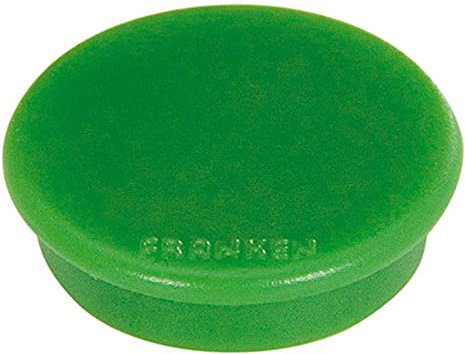 Franken HM20 02 Magnet 24 mm, 300 g//(Grün, 20 Stück)