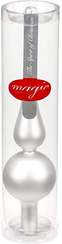 Inge-glas Christbaumspitzen (weiß matt)
