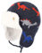 Yixda Unisex Baby Wintermütze mit Ohrenklappen Kinder Trappermütze Ski Hut (Dinosaurier, 1-2 Jahre)