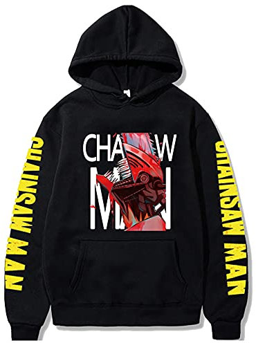 acsefire Chainsaw Man Denji Makima Power AKI Hoodie Chainsaw Man T-Shirts Chainsaw Man Denji Sweatshirt Hoodie Casual Streetwear Pullover for Men Women Teens