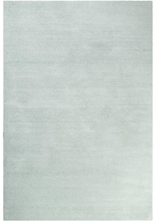 Wecon Home Kuschelig weicher Esprit Hochflor Teppich, bestens geeignet fürs Wohnzimmer, Schlafzimmer und Kinderzimmer LOFT(80 x 150 cm, hellgrün)