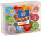 Stempelset - Selbstfärbende Stempel in verschiedenen Paw Patrol Motiven von Chase, Marshall, Skye, Rubble, Zuma - Geschenk für Kinder aus Kunststoff