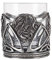 A E Williams Whisky Tumbler with Pewter Scottish Highland Cow Design | Crystal Glasses with Heavy Bottom | Wine Cocktail Bourbon Drinking Glass | Unique Men’s Gift for Birthday Party Anniversary