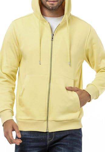 Cipo & Baxx Herren Sweatjacke Hoodie Series – Stylischer Pullover im Modernen Casual Streetwear Stil mit Reißverschluss & Kapuze für Alltag Freizeit & Party