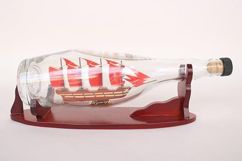 Wyoming/Bateau à bouteille/Maquette/Fait à la main/Modèles de boussole