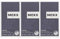 3 x Mexx Forever Classic Never Boring for him EDT Natural Spray jeweils 30ml