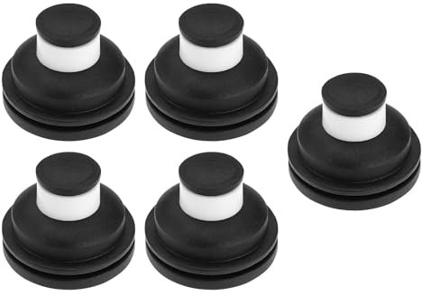 EMSea Lot de 5 Clips de Montage avec œillets en Caoutchouc pour Capot Moteur Compatible avec Renault Compatible avec Kangoo Compatible avec Megane 7701056972 7701060158