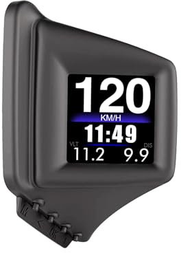 HUD OBD2+GPS On-Board Computer Head Up Display Auto Tachometer Turbo Öl Druck Wasser Temp GPS Tachometer Für Benzin Auto