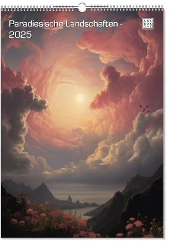 artboxONE Kalender 2026 Paradiesische Landschaften Wandkalender A2 2026 Natur