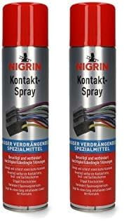 Nigrin 74031 Contacto Spray, 250 ml (Paquete de 2)