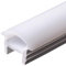 Jandei Gaine flexible en silicone - 5 m - Pour bandes LED - Forme semi-circulaire - IP20 - Pour l'intérieur (20 mm x 20 mm)