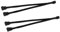 JZK 2 Pcs 26CM 2 Way 4 Pin PWM Fan Splitter Cable, 4-Pin PWM Fan Y-Cable, 1 to 2 Fan Splitter Extension Cable for computer case fan, motherboard