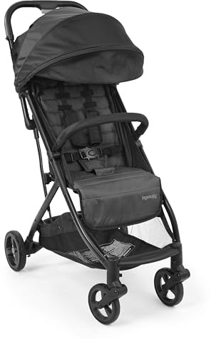 Ingenuity 3Dquickclose Stroller, Lightweight Pushchair, Compact Fold for Travel, Car Seat Compatible, 5-Point Harness, Includes Storage Basket & Oversized Canopy – Birth to 22.5 kg