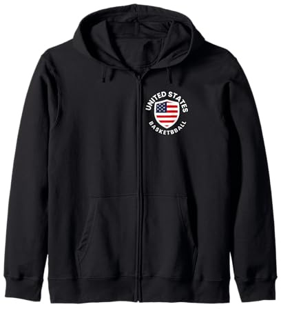 USA Team Basketball Sport Kapuzenjacke