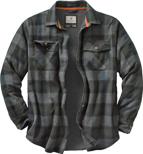 Legendary Whitetails Archer Flanell-Thermojacke für Herren, gefüttert, gesteppt und isoliert