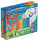 GEOMAG - CLASSIC RAINBOW - 32 Stück - Magnetische Bausteine für Kinder ab 3 Jahren - Hergestellt in der Schweiz - Bunte Bausteine mit 12 Stäben, 9 Kugeln, 11 Platten - Magnetisches STEM-Spielzeug