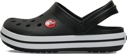 Crocs Unisex Kinder Crocband Clog K Clog, Black, 34/35 EU