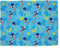 Character World Sonic The Hedgehog Fleecedecke, Blau
